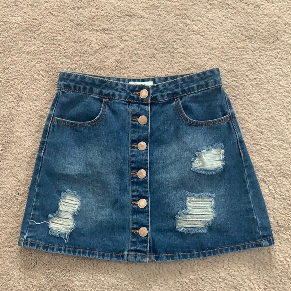 Forever 21 denim skirt